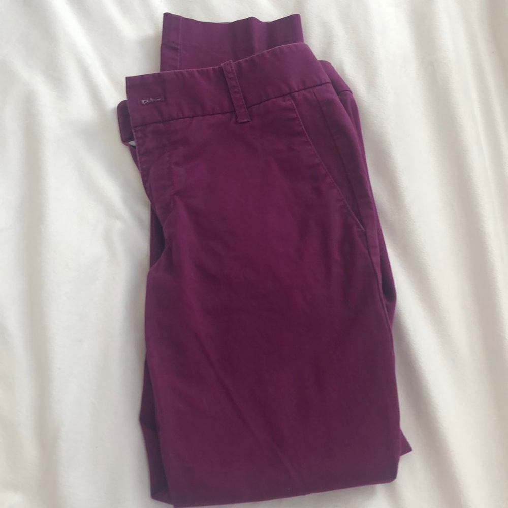 J Crew Size 4P Magenta Dress Pants